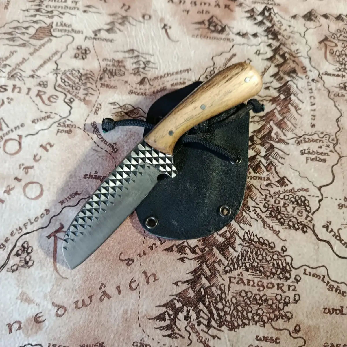 Bull Cutter manche en robinier jaune
