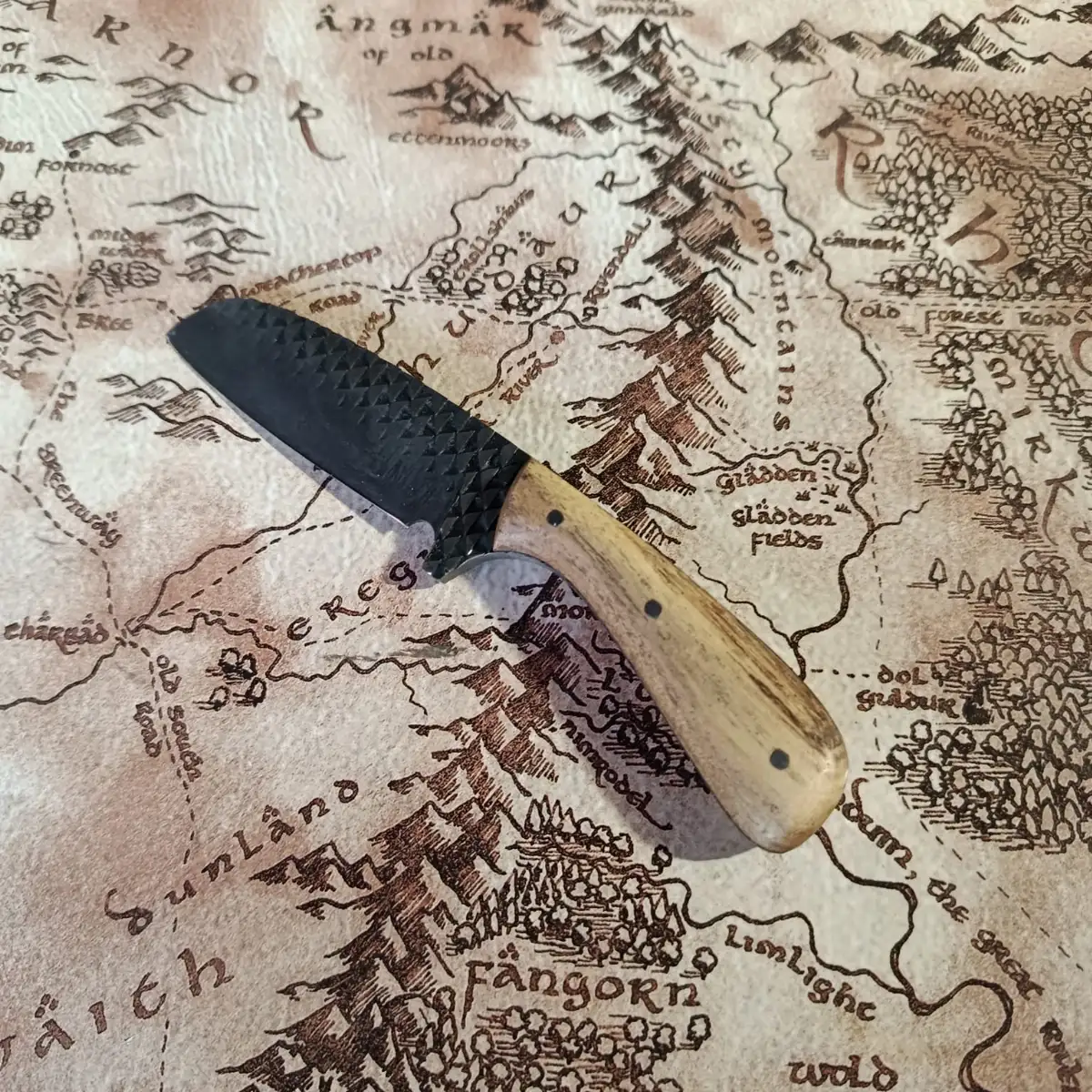 Bull Cutter manche en robinier jaune
